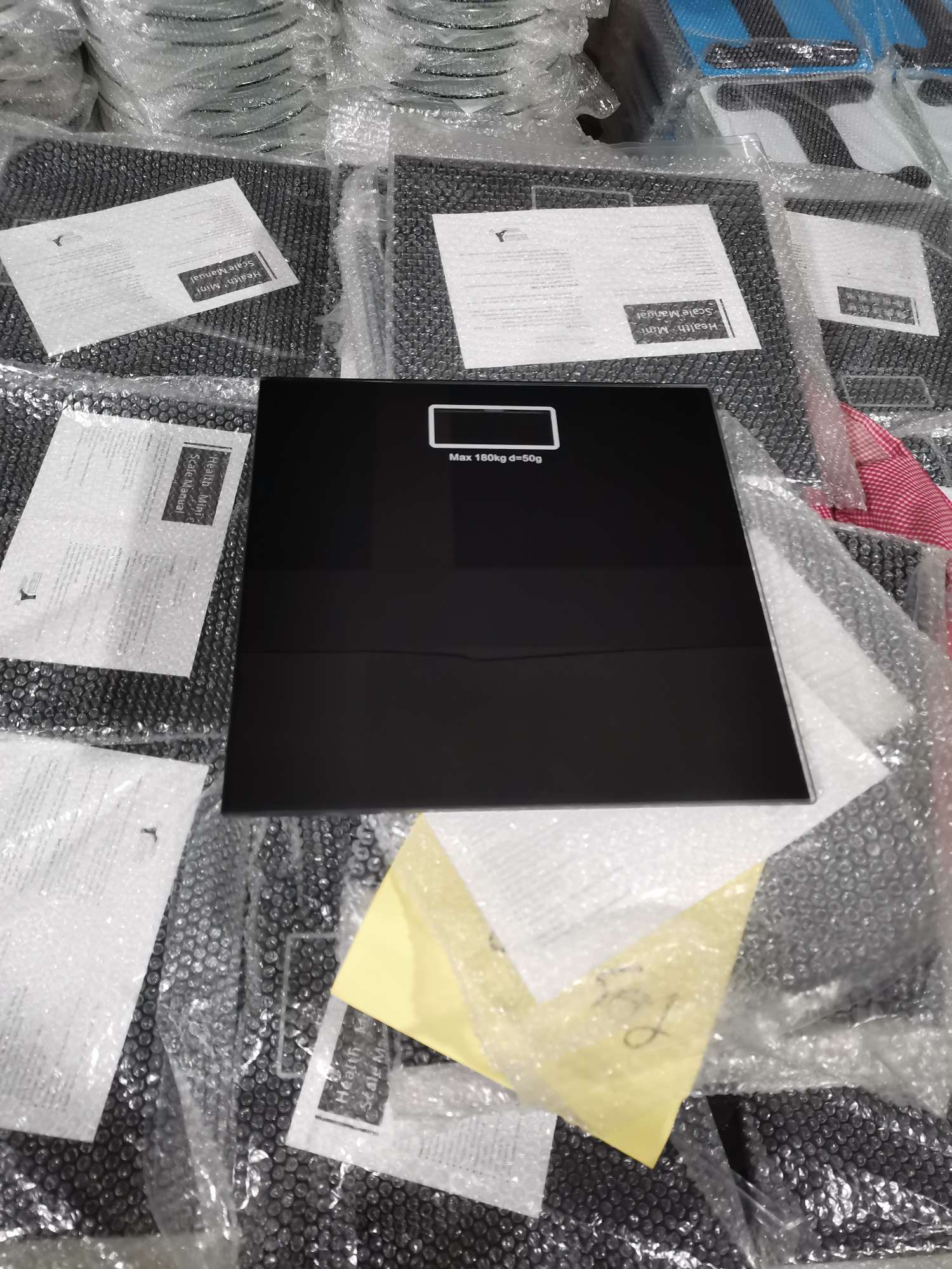 人体秤健康秤玻璃秤体重秤浴室秤英文外贸产品图