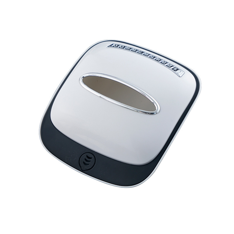 创意车载纸巾盒防滑挂式天窗遮阳板车用抽纸盒餐巾盒汽车内饰用品产品图