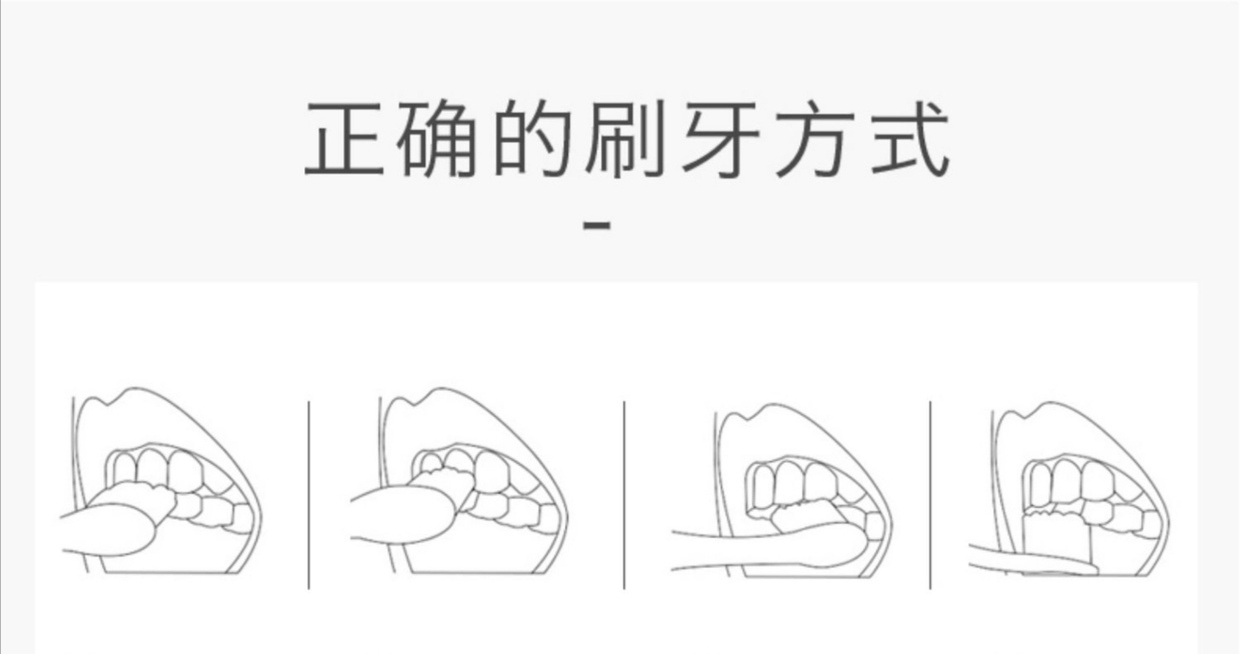 日式原木色螺旋刷毛牙刷三支装 成人生活清洁家用装详情图17