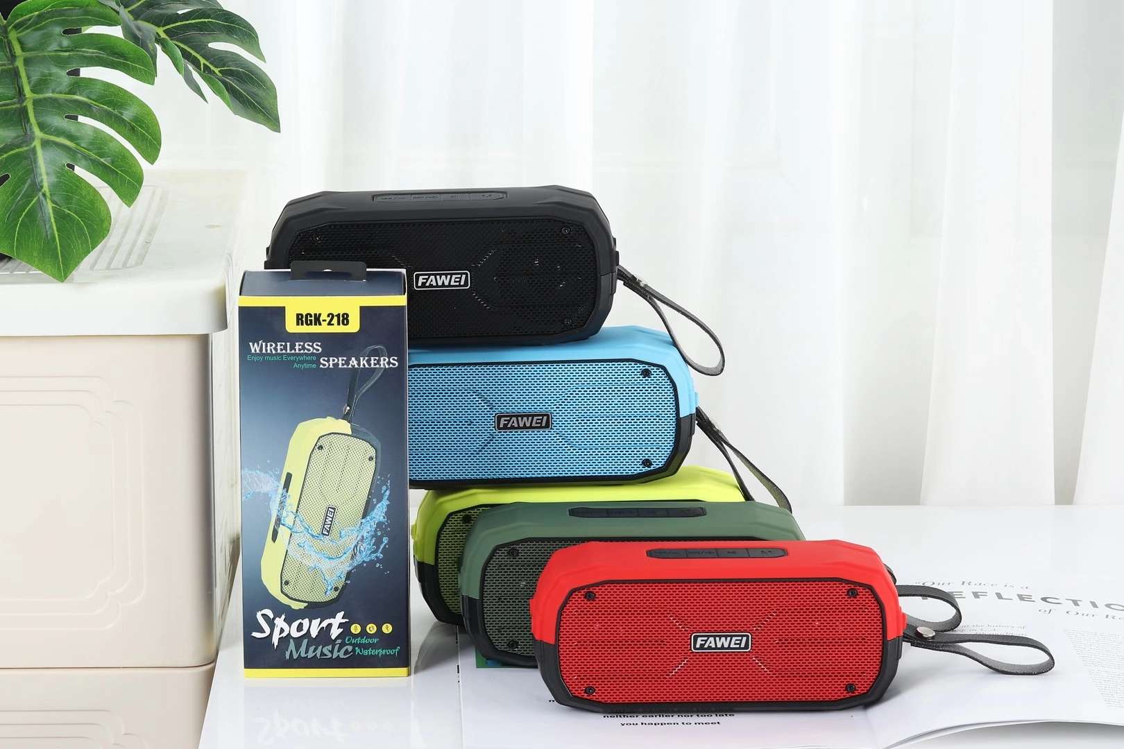 RGK-218 户外防水 双喇叭 带升压