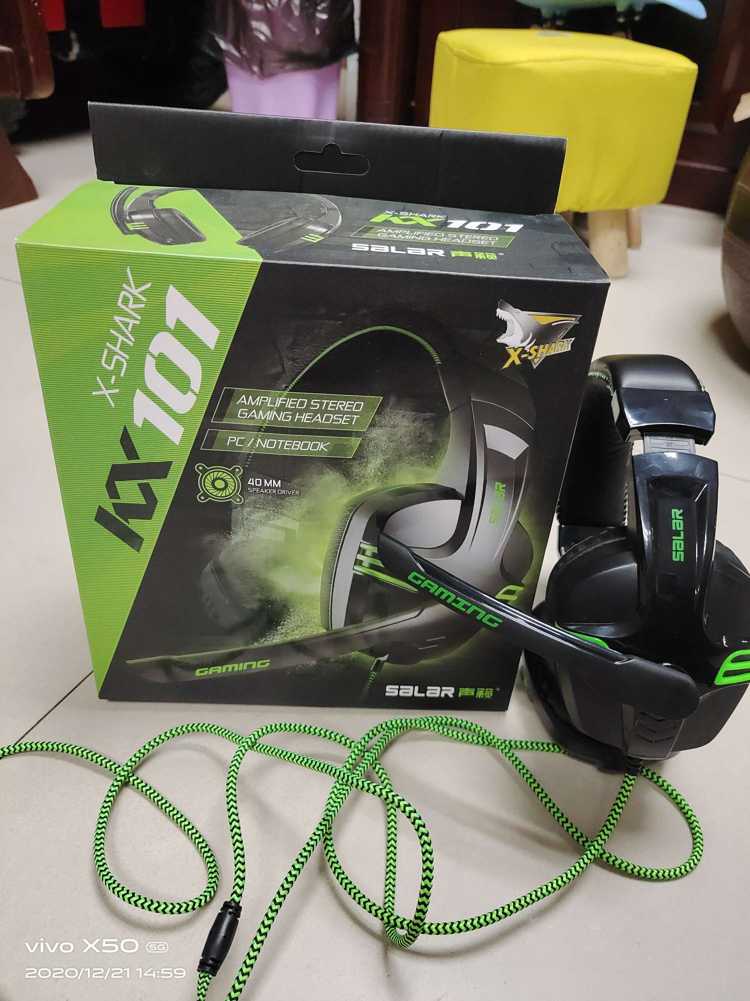 Big Headset For Computer Games Item Picture