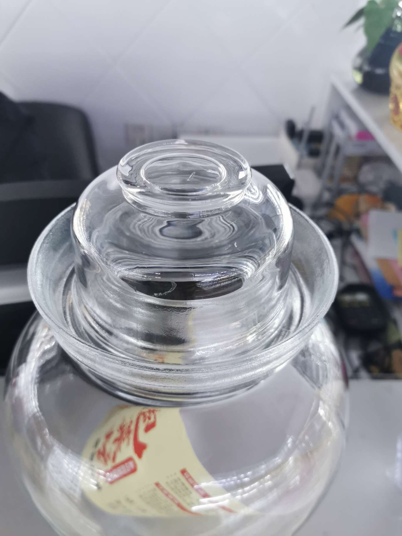5升玻璃泡菜坛子腌菜缸玻璃透明加厚水密封腌菜泡罐家用咸菜储物罐详情图5