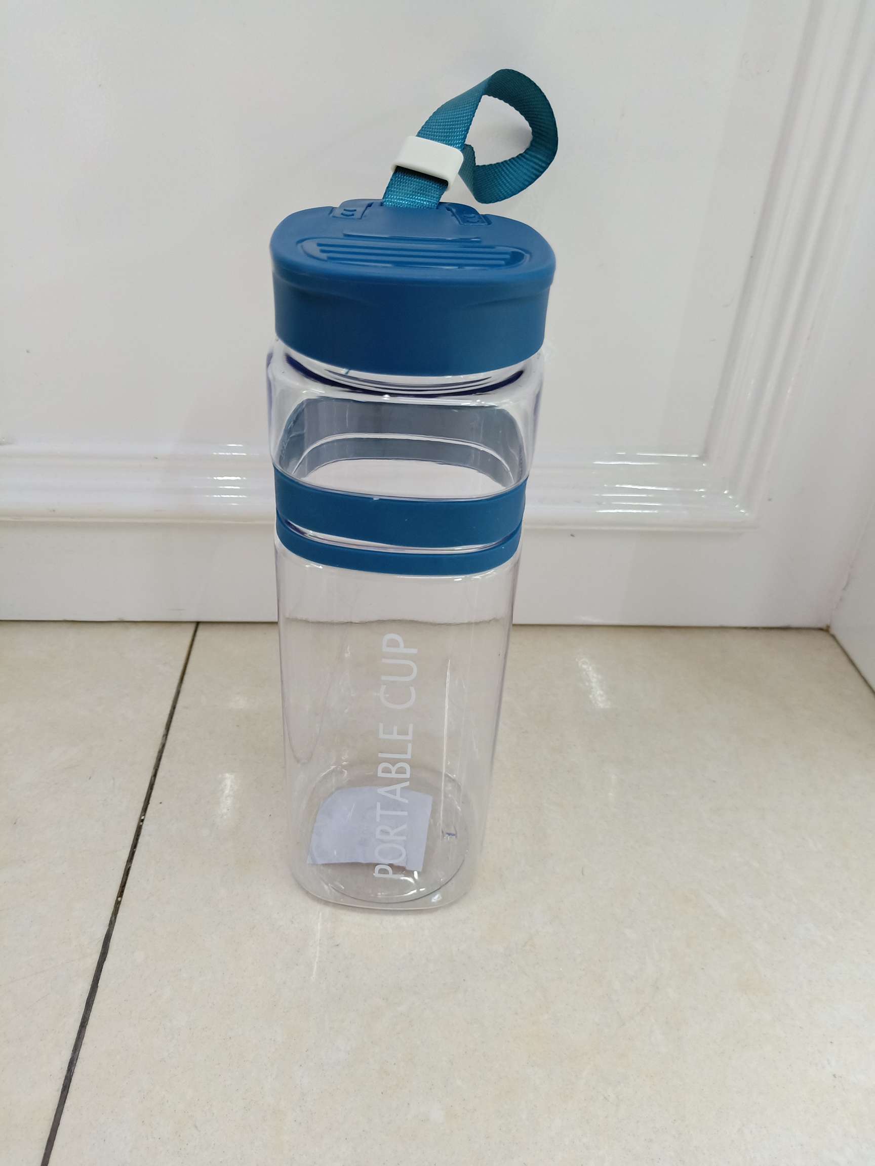 600ml square water bottle
