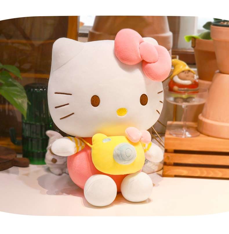 Hello Kitty plush toys, super soft and elastic, are selling well. kt Cat detail image 1