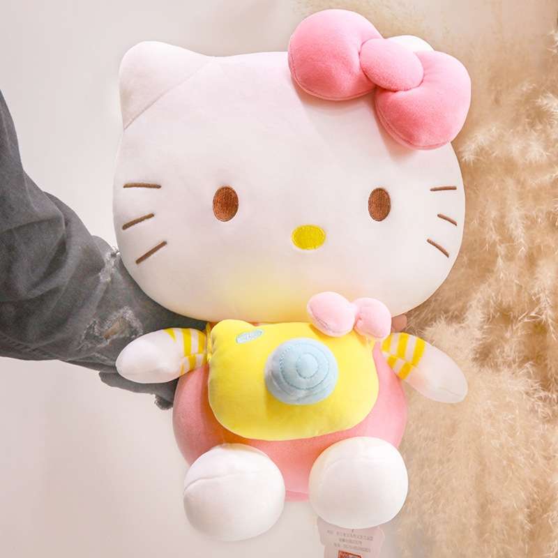 Hello Kitty plush toys, super soft and elastic, are selling well. kt Cat detail image 8