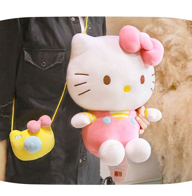Hello Kitty plush toys, super soft and elastic, are selling well. kt Cat detail image 4