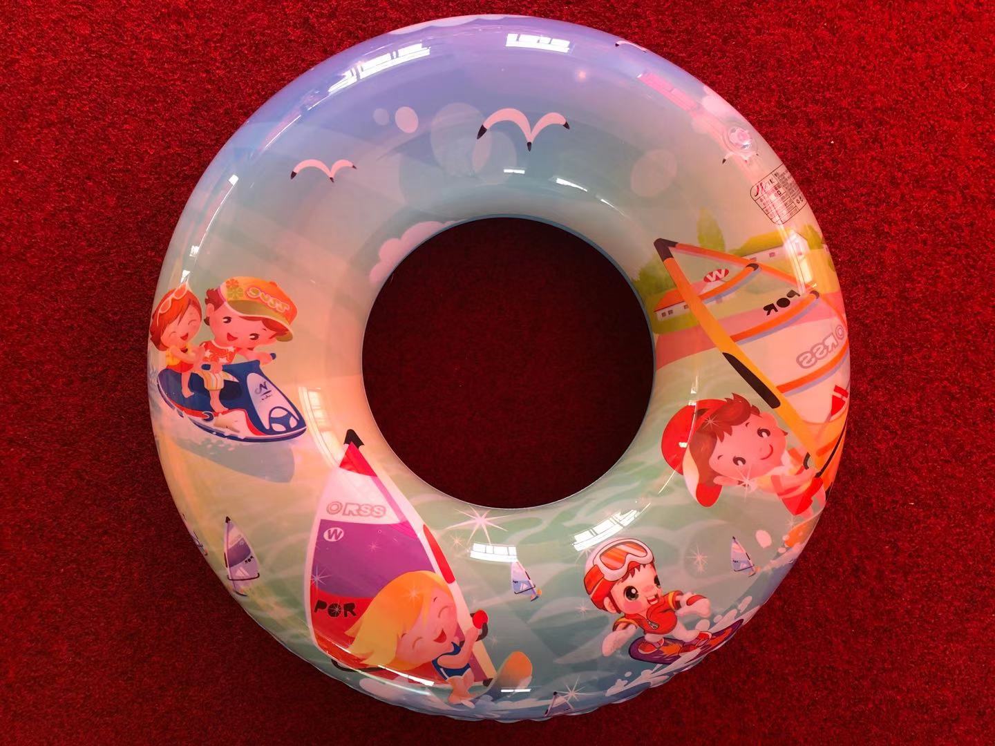 Thickened swimming rings, inflatable swimming rings, water products wholesale, 70 cm Specification image