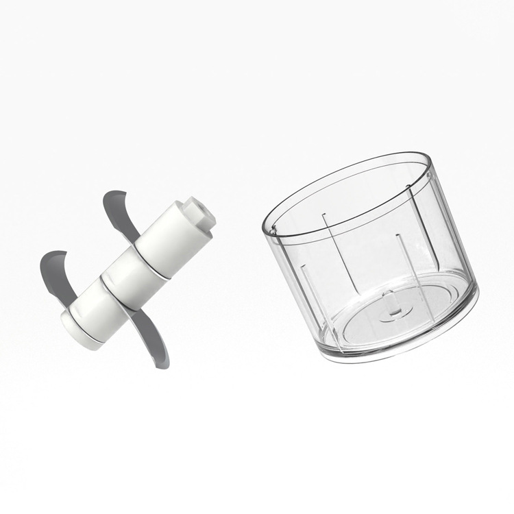 Household vegetable cutter, electric garlic puree machine, garlic puree grinder, garlic mashing machine, baby mini food processor, baby complementary food machine details Picture