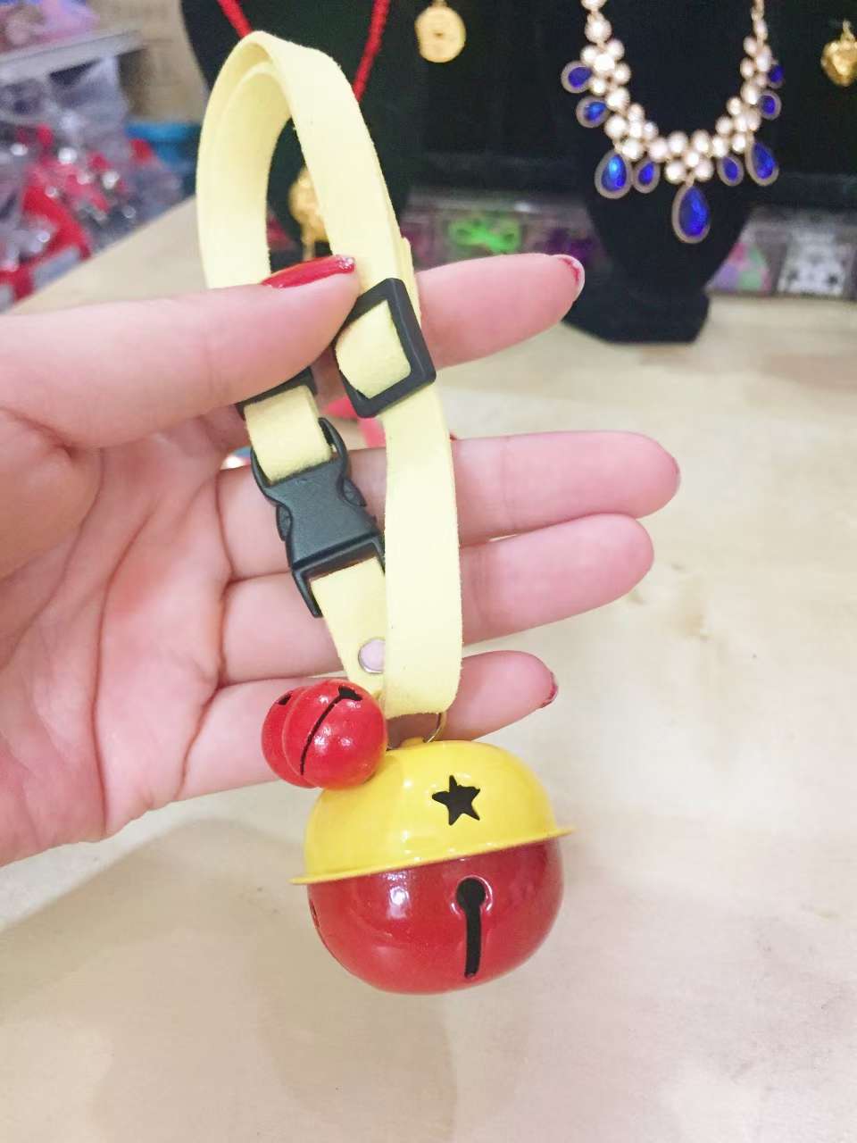 ๐ collar large bell with adjustable collar size
๐ Festival beauty free, member office card free