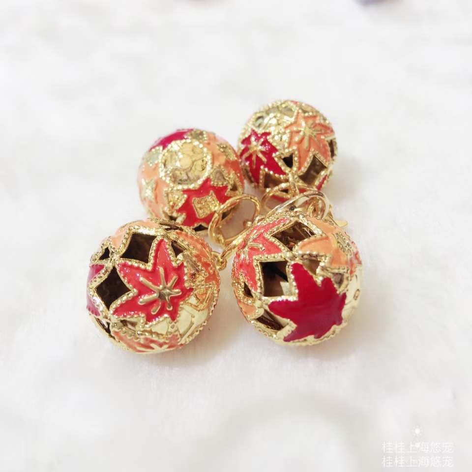 🔔 出口日本，某寺门口祈🔔 声音好听，不伤耳道寵物鈴鐺详情11