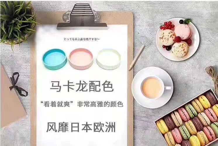 彩色陶瓷碗/马卡龙陶瓷碗/寵物用品食碗细节图