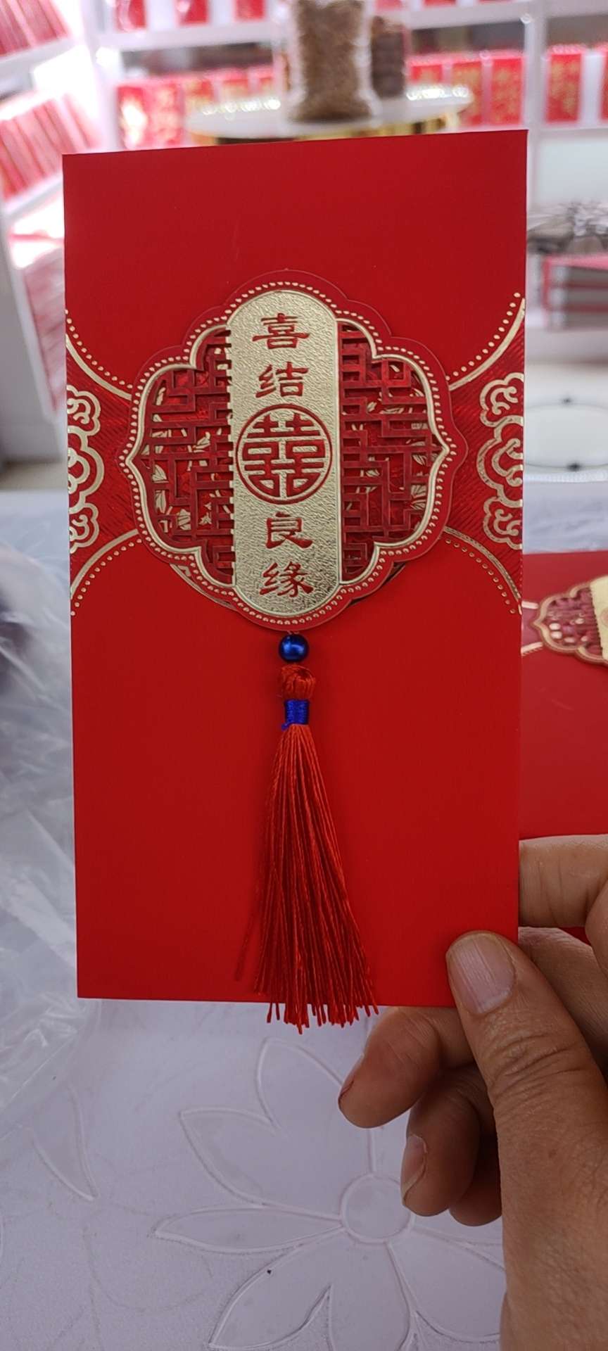 流苏高档红包1细节图