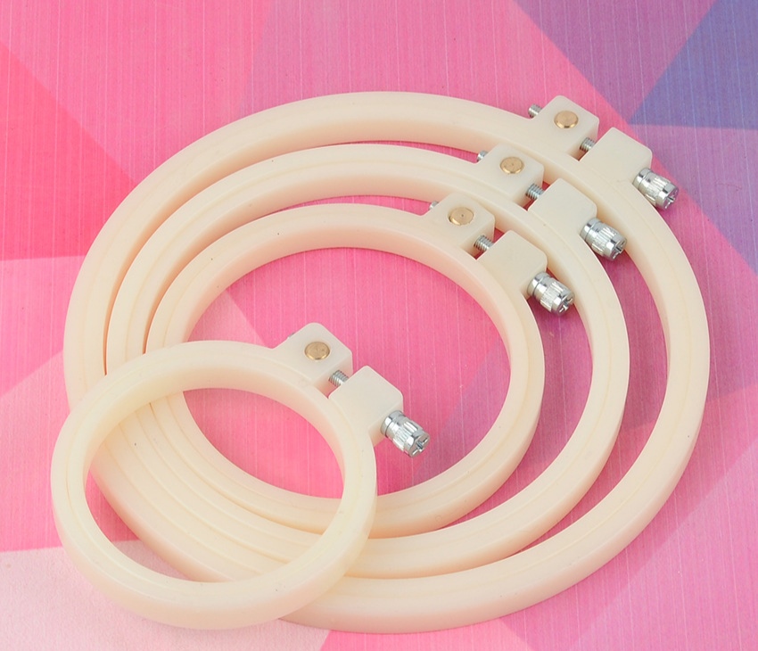 厂家直销现货精品课定制大小乳白色熟料圈ABS