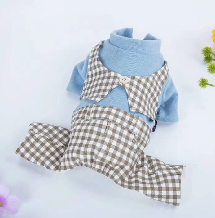 寵物用品衣服/寵物新款棉衣/寵物情侶棉衣白底实物图