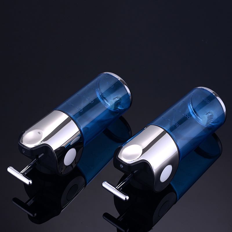 家用厨房不锈钢拉杆洗手液瓶皂液器详情图3