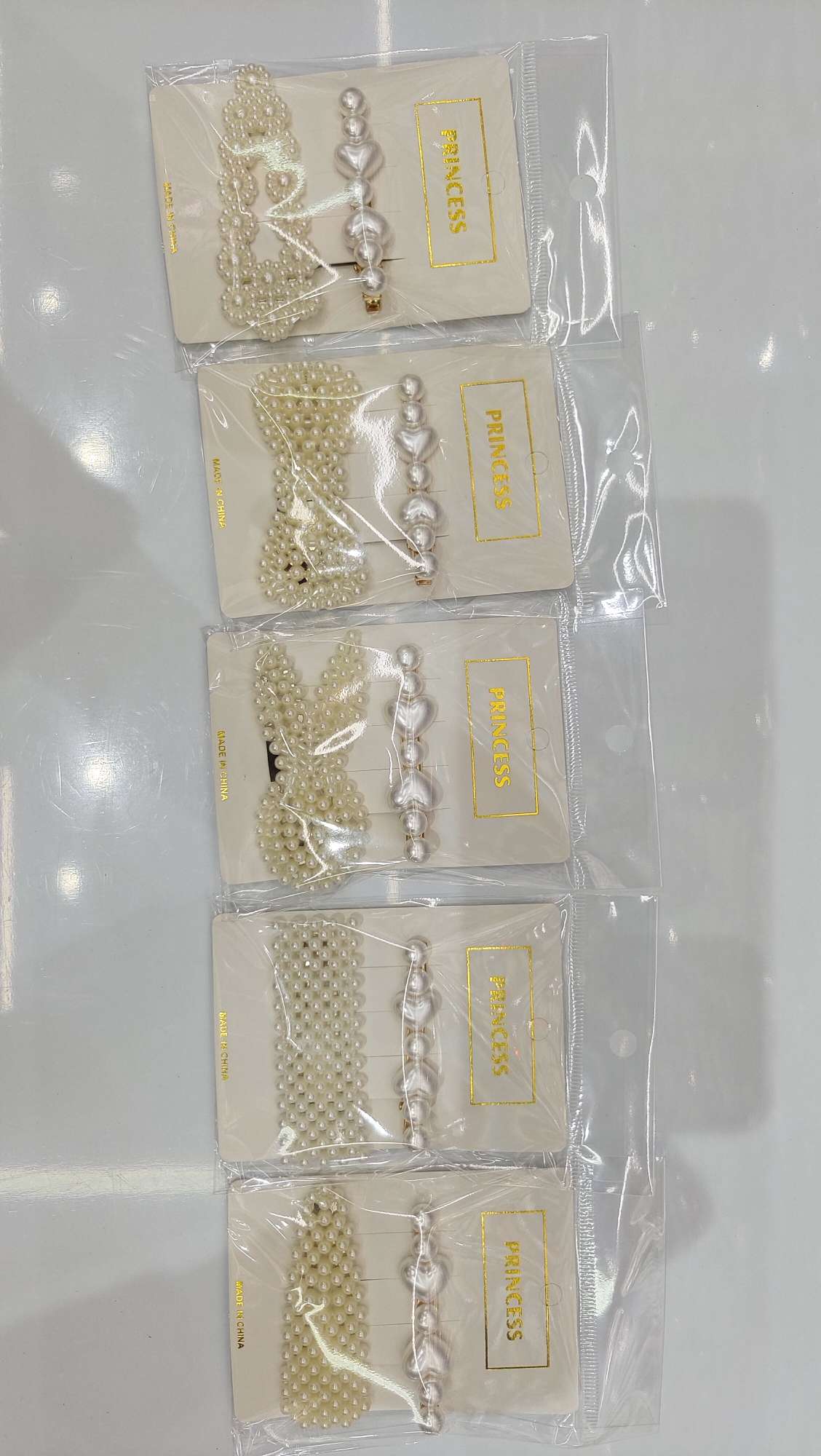 Pearl hair accessory and headwear set undefined