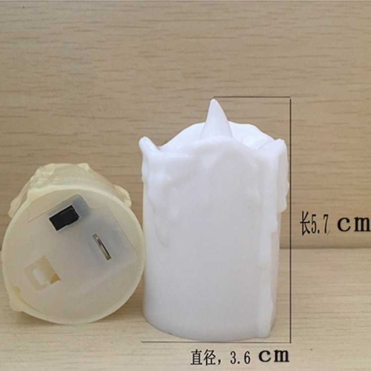 厂家新品 仿真流泪LED电子蜡烛灯 生日 婚庆用品 复活节生日装产品图