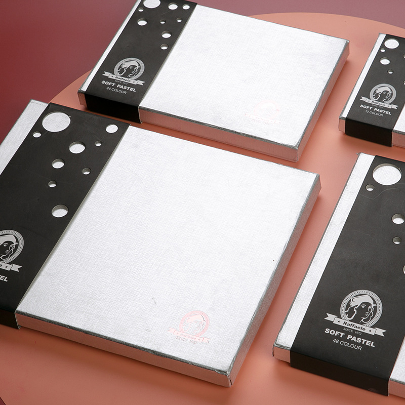 Rafael 12-color pastel brush, soft pastel, colored chalk, hair dye stick, sketch and quick sketch Specification image