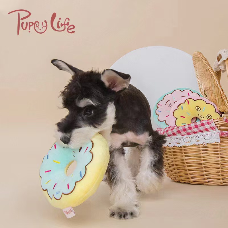 宠物宝宝发声甜甜圈玩具