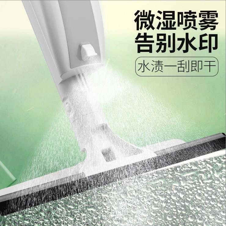 喷水擦窗器擦玻璃神器家用双层玻璃刮水器搽布清洗窗户清洁器工具详情图10