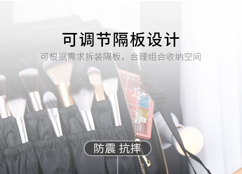 化妆包女便携ins手提大容量多层专业化妆品收纳美甲纹绣工具箱详情图18