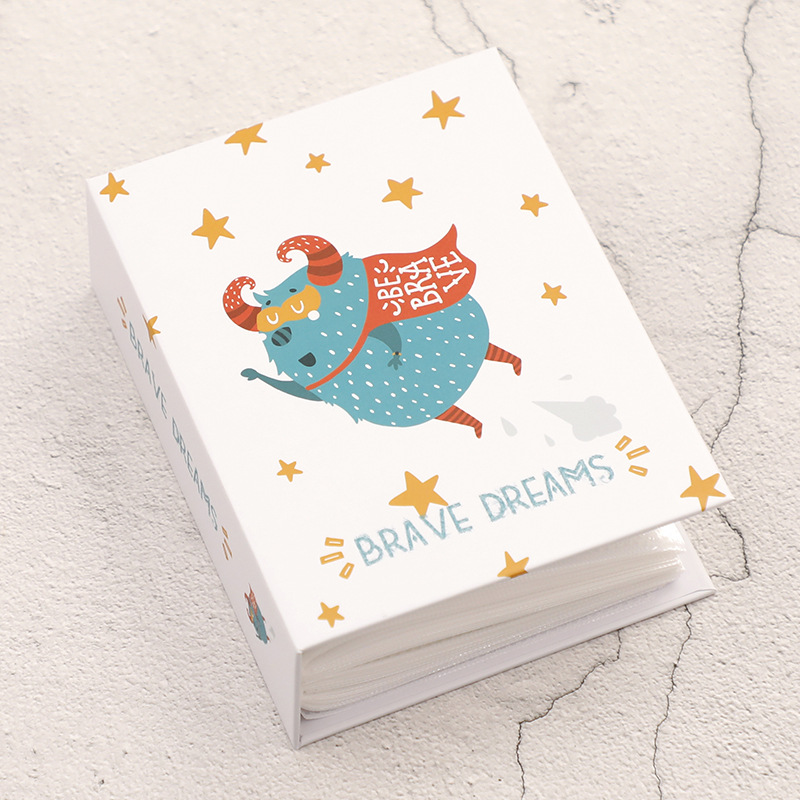 9222新款大六寸100张卡通纪念册儿童相薄插页相册批发产品图