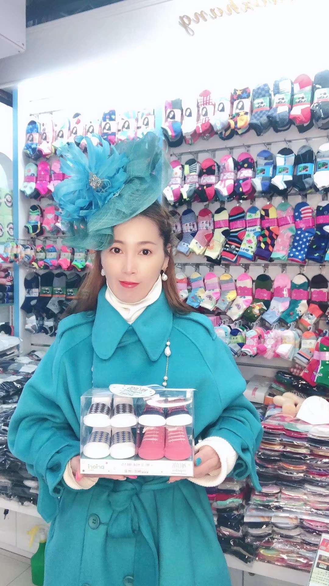 立体卡通脚模袜婴儿袜棉袜2