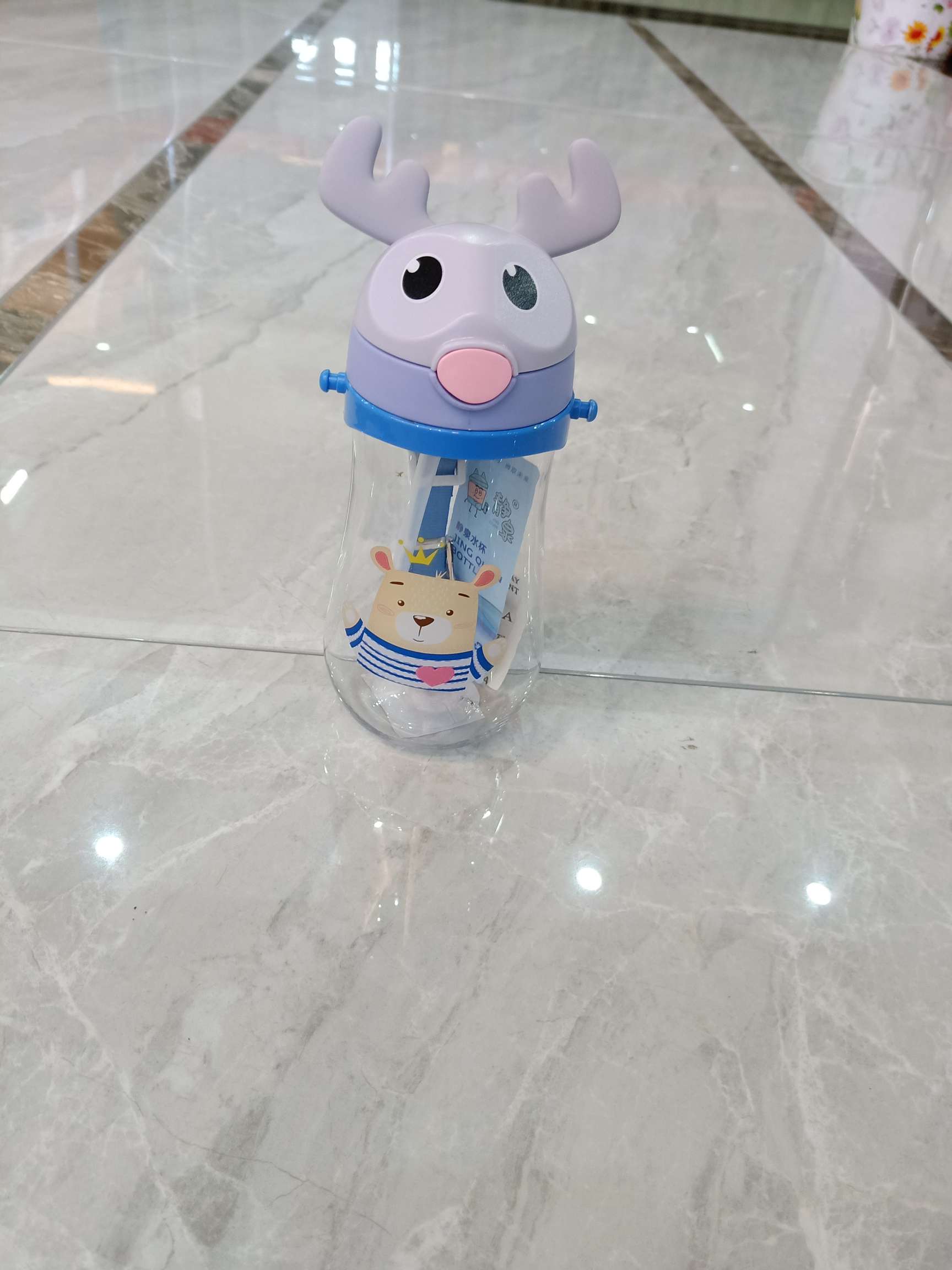 Deer head sippy cup