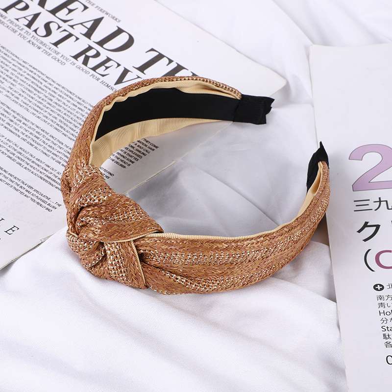 Weave Fabric And Knot Headbands Application Scenario