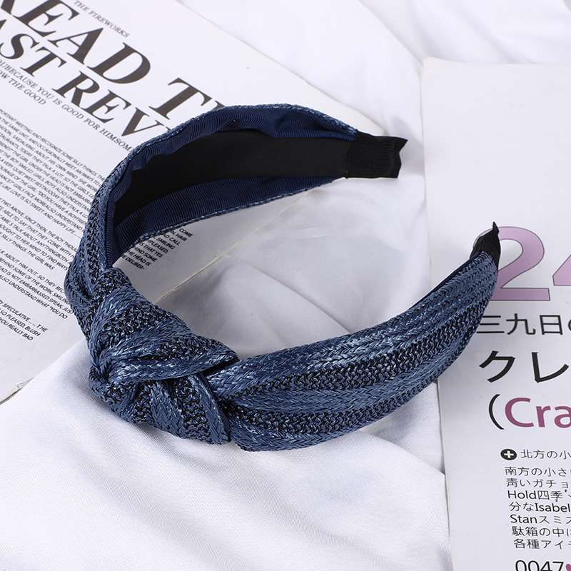 Weave Fabric And Knot Headbands details Picture