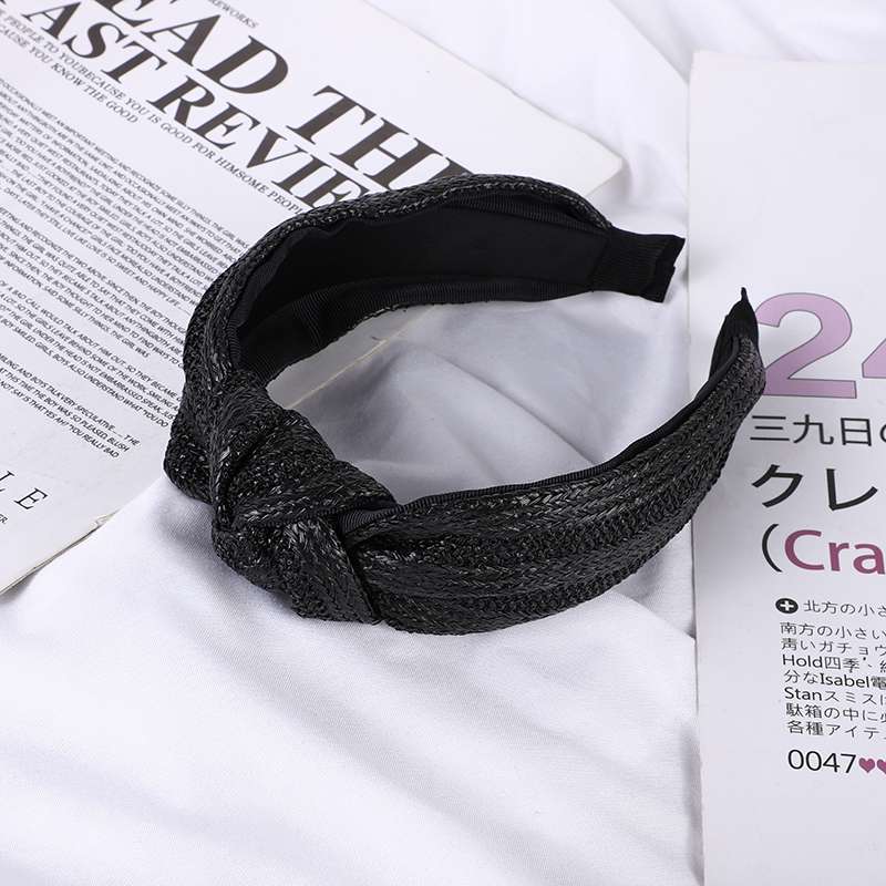 Weave Fabric And Knot Headbands Item Picture