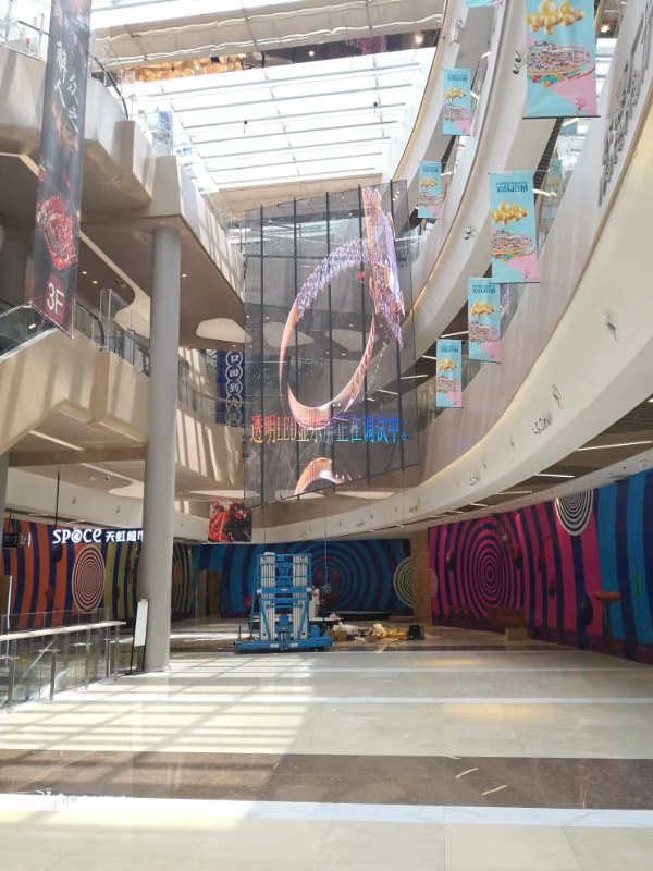 LED透明屏，引曝市场，绚丽多彩您的世界详情图3