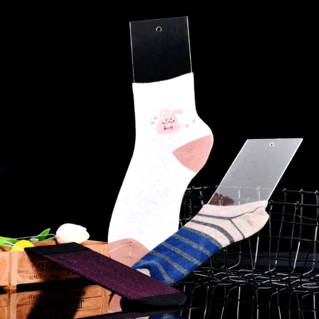 袜子定型版直筒袜定型板悬挂式各种样式直板袜亚克力袜板详情图2