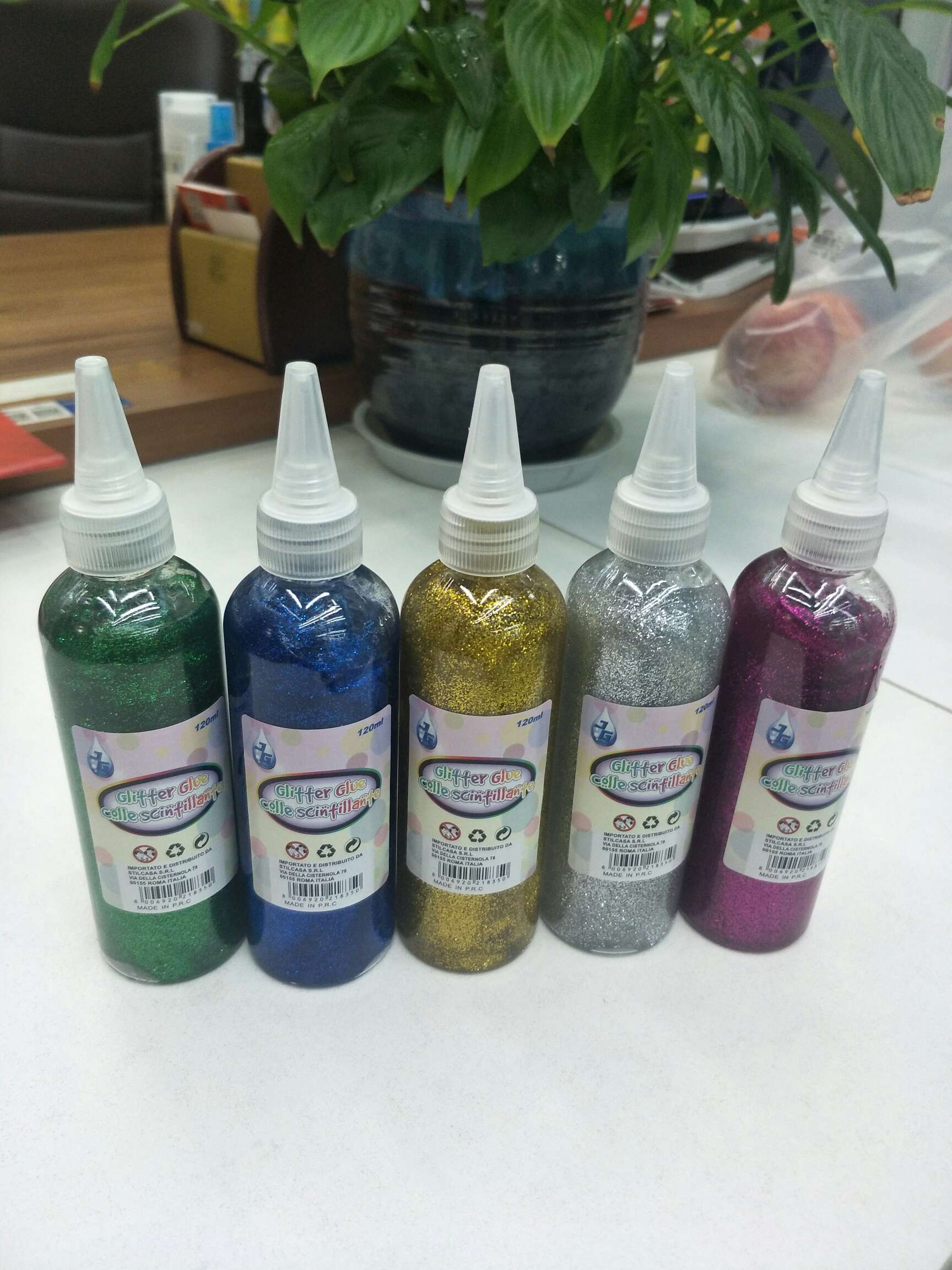 120mL闪光胶，学生画画专用胶图