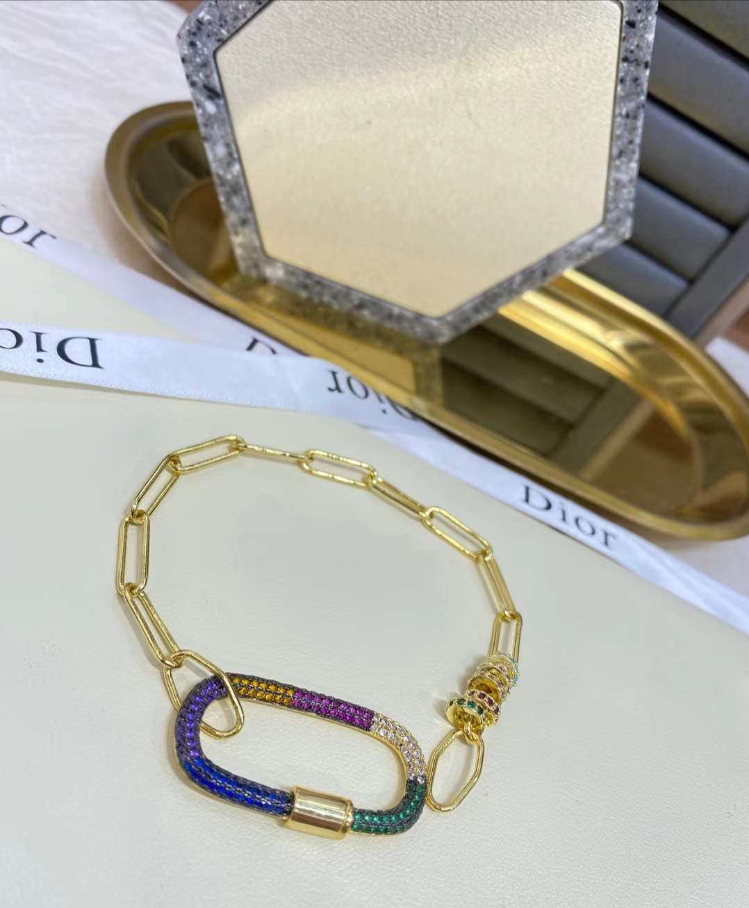 سوار زركونيوم نحاسي مغطى باللونين