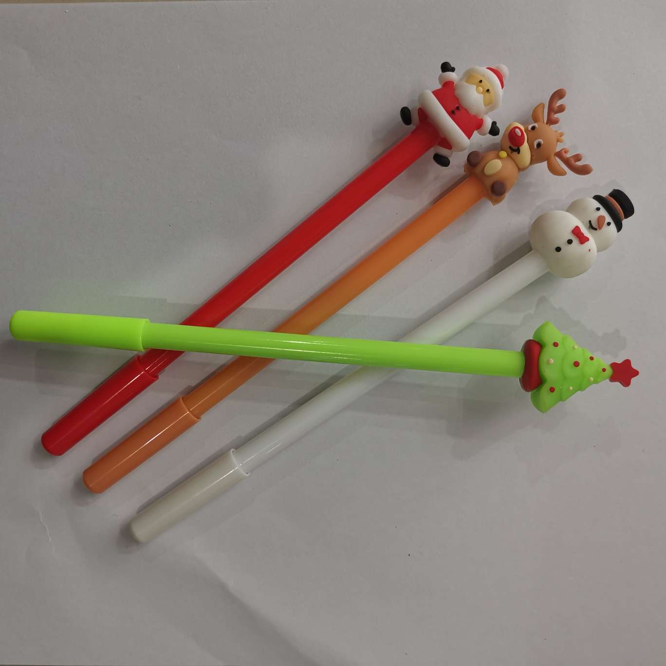 Cartoon little snowman shaped gel pen