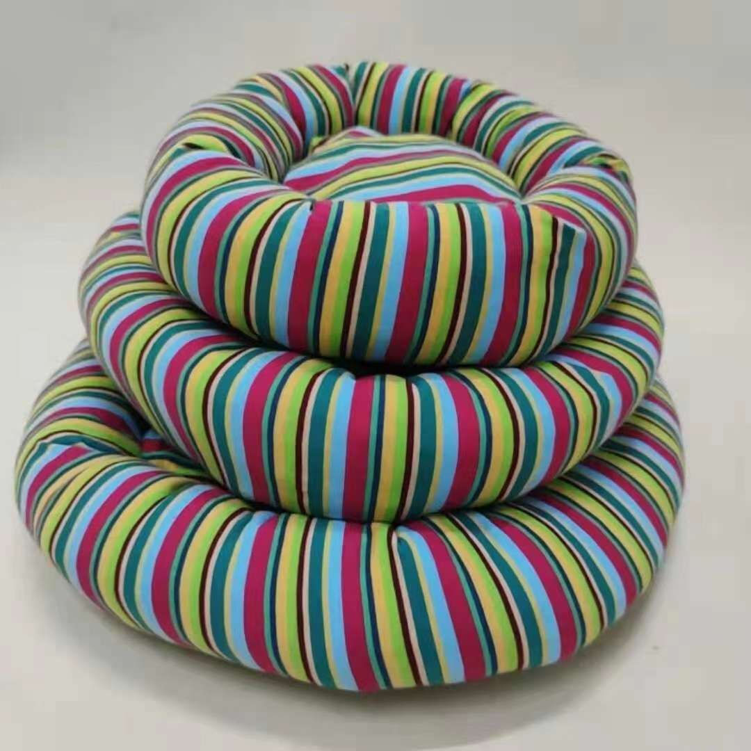 Round stripe socket wholesale small 33 cm, medium 43 cm, large 53 cm. Middle mat can be removed!