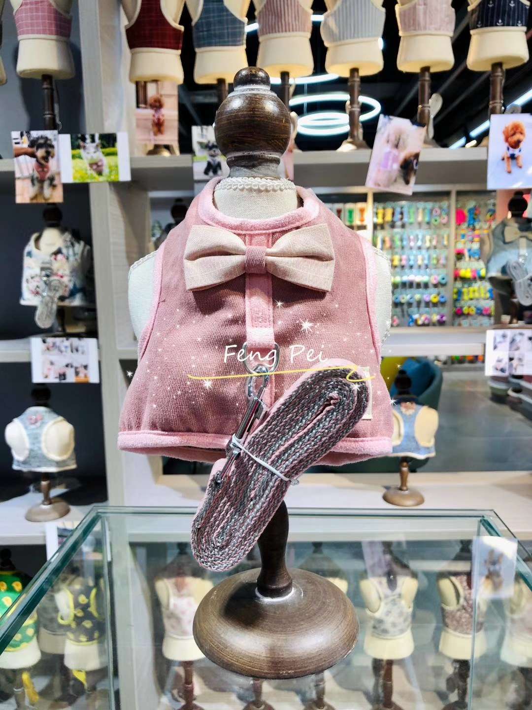 方型胸背带/寵物方型胸背/寵物呢用品胸产品图