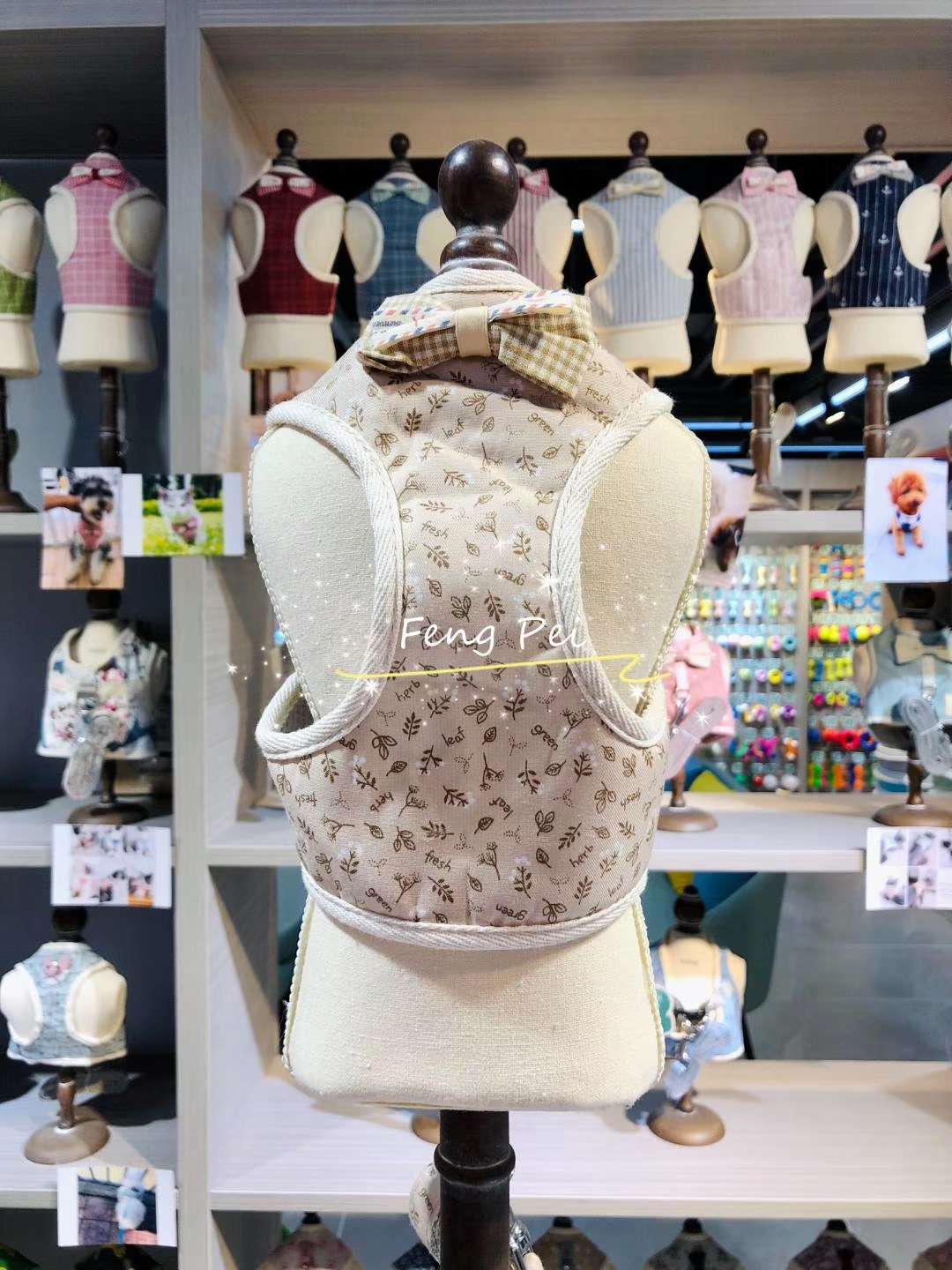 看爆款--宠物宝宝方型胸背带。详情图5