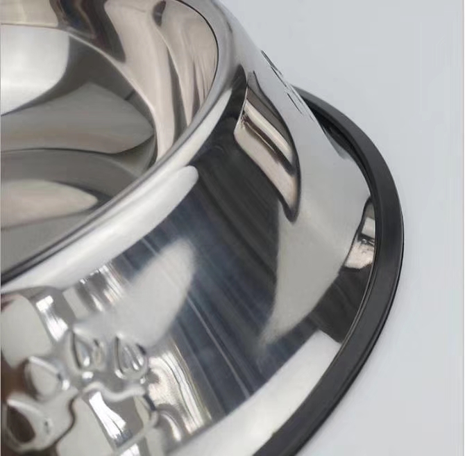 脚印不锈钢狗碗，厂家直销，支持个性化定制详情8