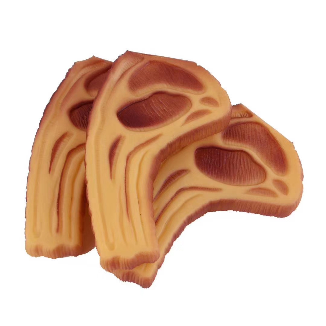 搪胶肉块
宠物仿真五花肉
14×8cm
价格美丽…