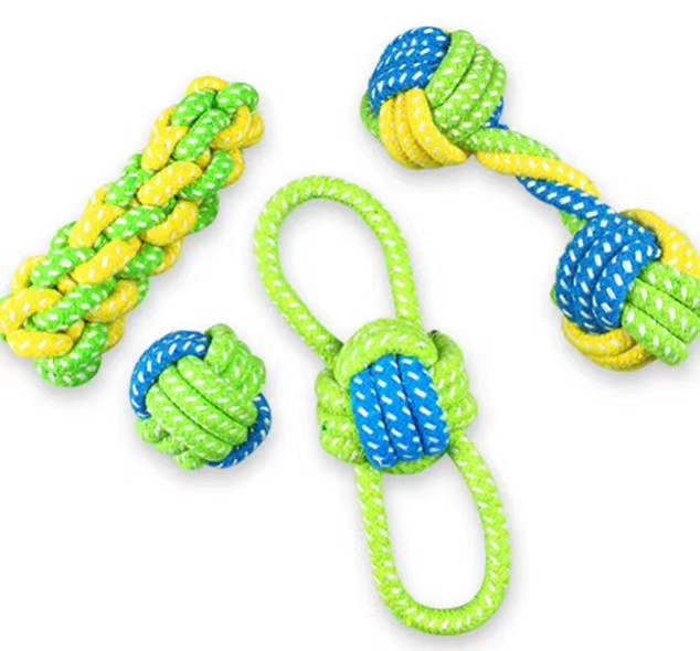 宠物宝宝们棉绳玩具🎉🎉🎉
互动训练，耐咬，好玩，箱起发货，价格实惠！详情6