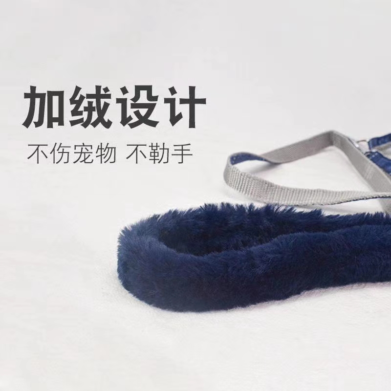 🎉🎉🎉
毛绒牵引绳胸背带宠物宝宝穿戴舒服又大气！详情图8