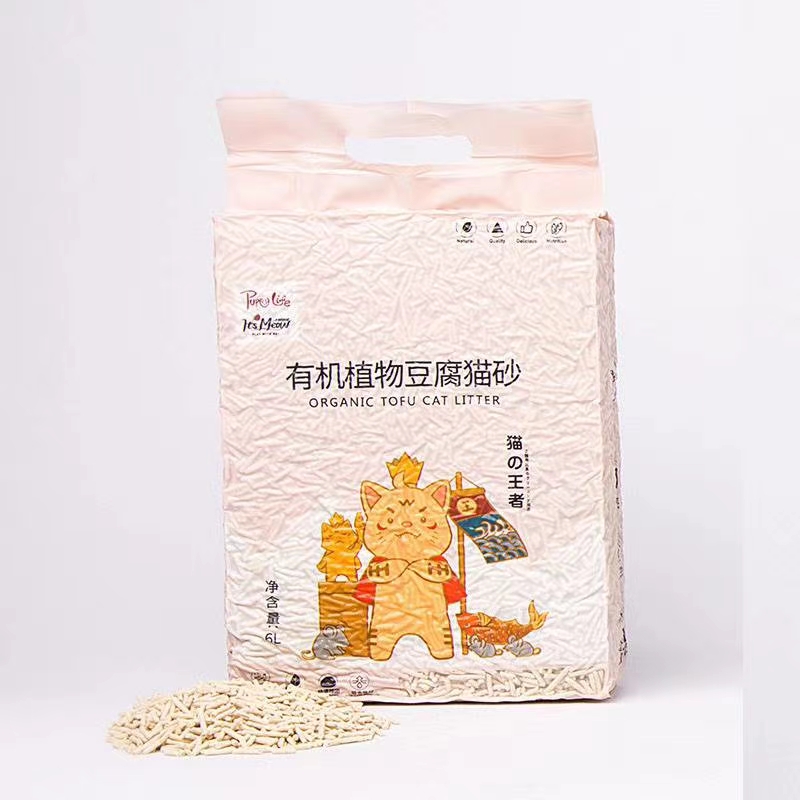 猫砂厂家直销 🎉🎉🎉
6L除臭无尘豆腐猫砂 
降解吸水结团有机植物猫砂批发详情3