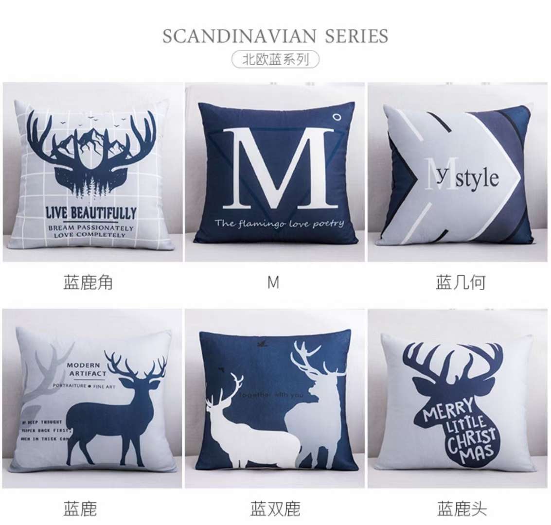 花鸟动物图案抱抌靠抌靠垫系列细节图