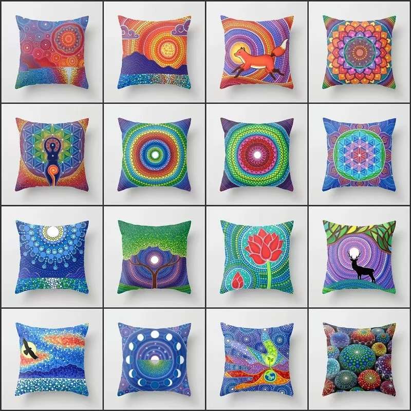 花鸟动物图案抱抌靠抌靠垫系列详情图5