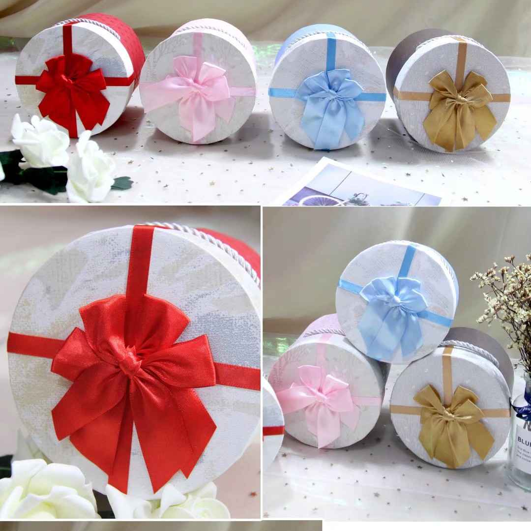 圣诞苹果盒特种纸单圆盒