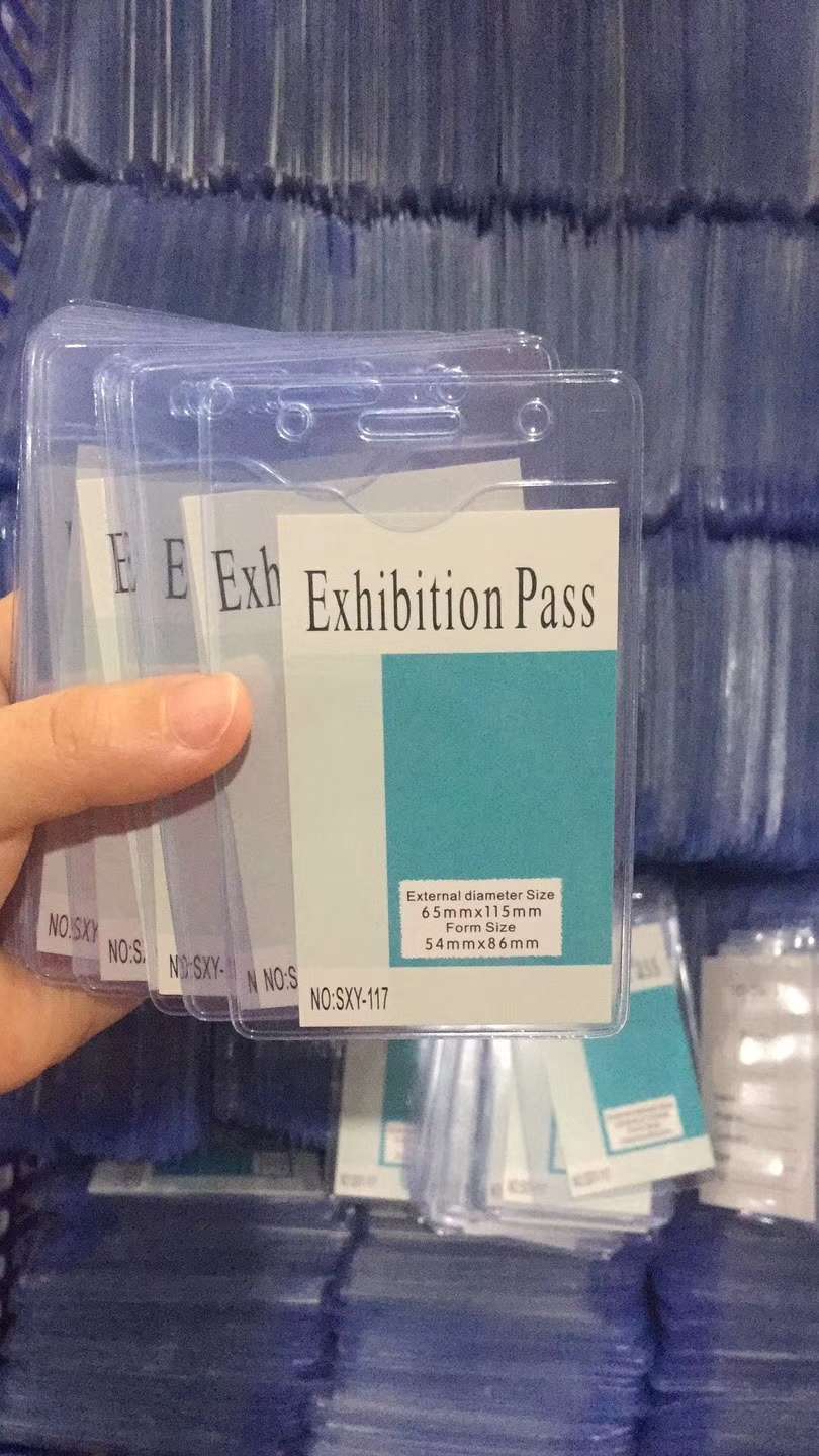 证件卡，工作卡套，防水卡套，PvC透明卡套细节图