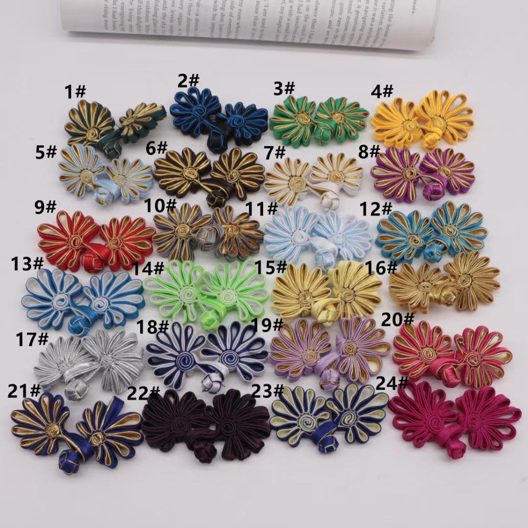 Cheongsam Button Fabric Texture Button Classic Style Cheongsam Buttons A Variety Of Styles Manufacturers Direct Sales