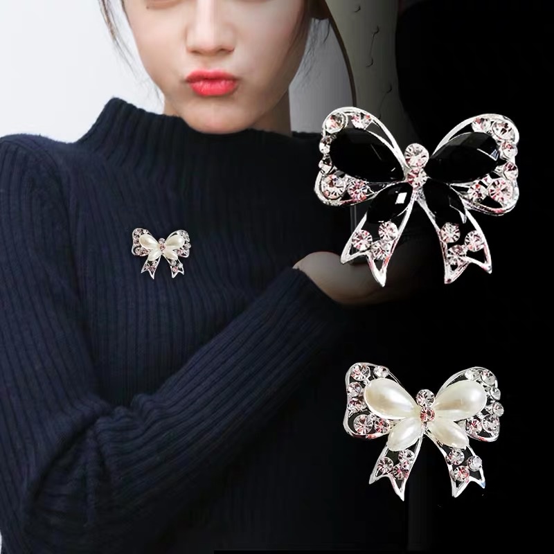 小型蝴蝶结胸针详情图1